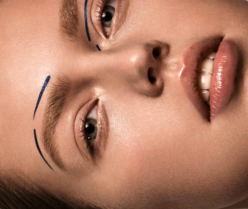 make-up paupières eyebrows sourcils